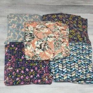 LuLaRoe~Perfect T~Lot of 5 Shirts~EUC
